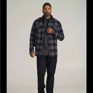 American Tall Mens Wool Blend Shirt Jacket. Medium. New with tags